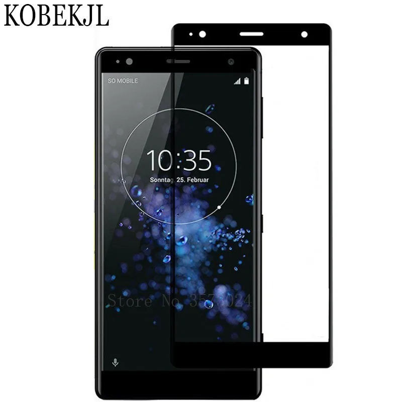 Закаленное стекло для Sony Xperia XZ2 Premium защита экрана H8166 H8116 5 8 дюймов полное покрытие