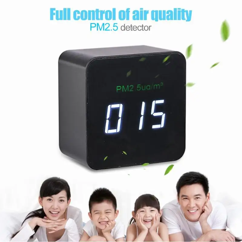Портативный Smart Air Quality PM2.5 монитор детектор газоанализатора тестер(A