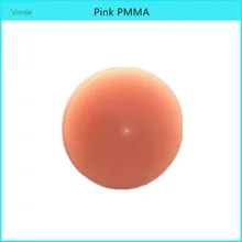 Vita 16 Shades Dental PMMA 98mm For Open CADCAM System 5pcs Color A2/Pink/Clear For Dental Technician