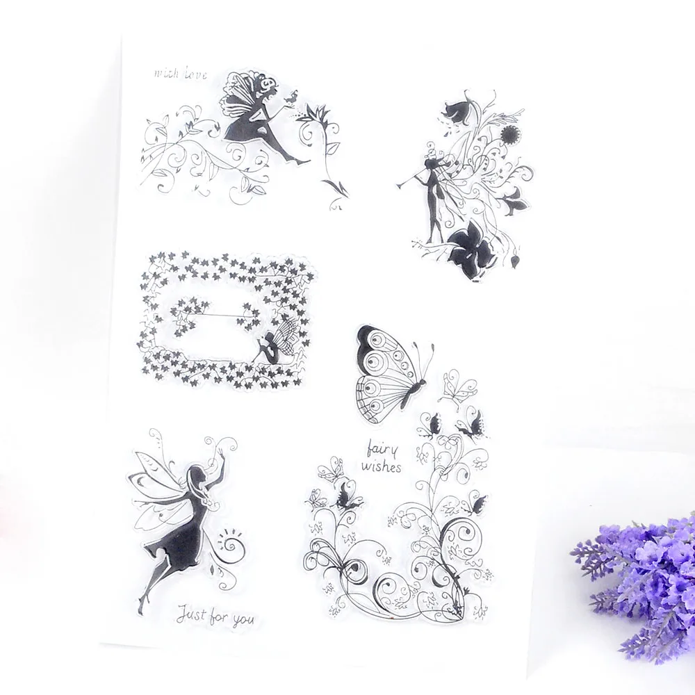 Clear Stamp for Scrapbooking DIY Album Paper Card Making Planner Transparent Silicone Seal Stamp