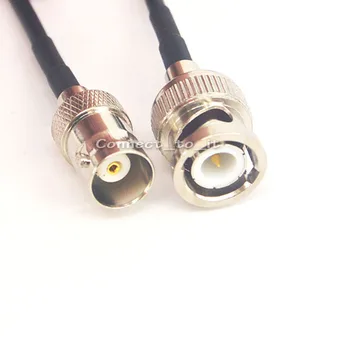

5 Pieces 1.8M Cable BNC Male Plug to Female Jack Power Extension Adapter pigtail RG174