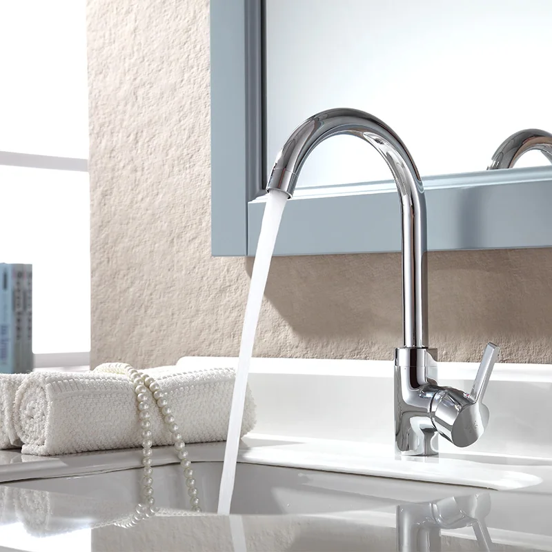 Buy Cool and hot water faucets in kitchen, all copper