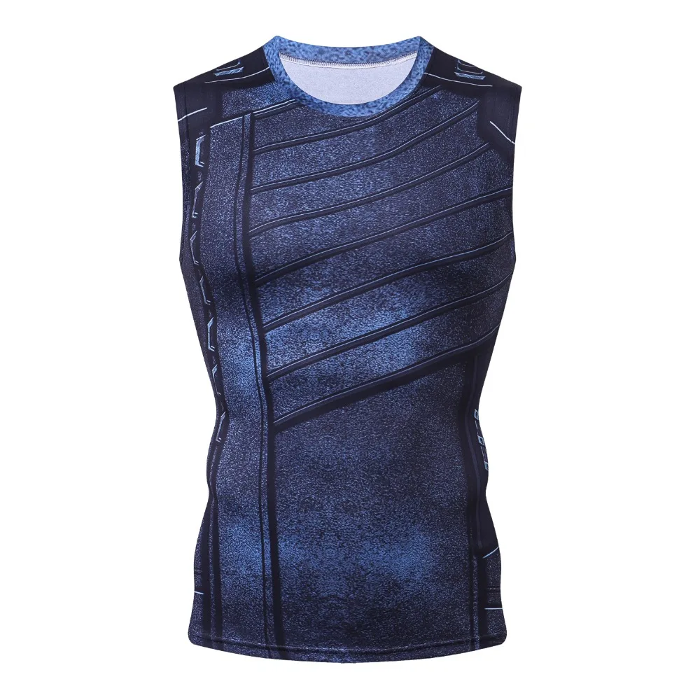 

Winter Soldier 3D Printed Vests Men Compression Shirt Cosplay Costume Clothing 2018 Summer Character Comics Tops For Male