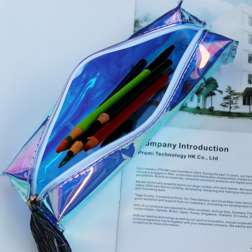 Transparent Laser pencil case