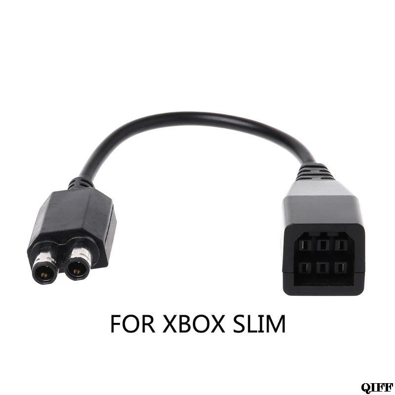 Прямая поставка& передачи Зарядное устройство кабель, адаптер для зарядки шнур Питание конвертер для Xbox 360 в горизонтальном положении для тонкий APR28