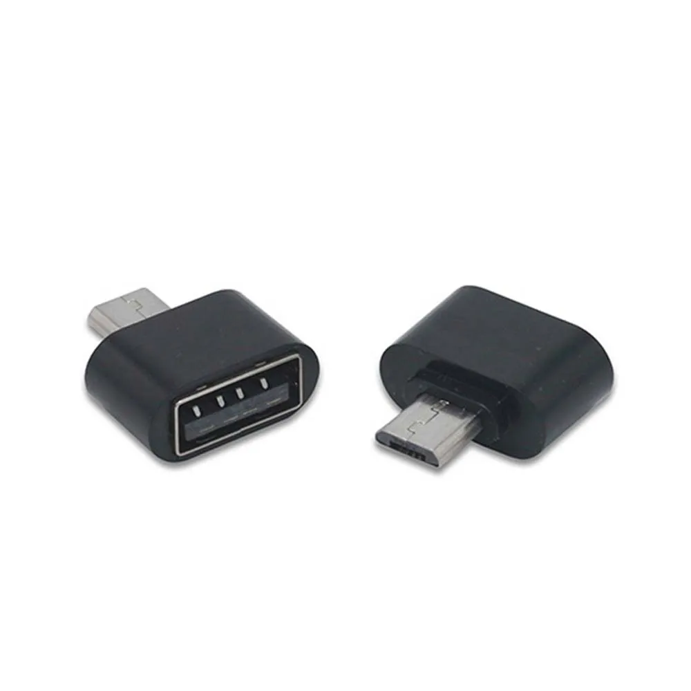 YuBeter USB на микро кабель-Переходник USB OTG USB 2,0 Многофункциональный адаптер для Android планшет клавиатура мышь геймпад u-диск - Цвет: Черный