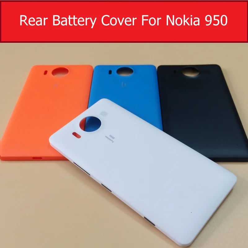 Подлинная задняя крышка батарейного отсека для Nokia 950 Microsoft lumia чехол + 1 шт
