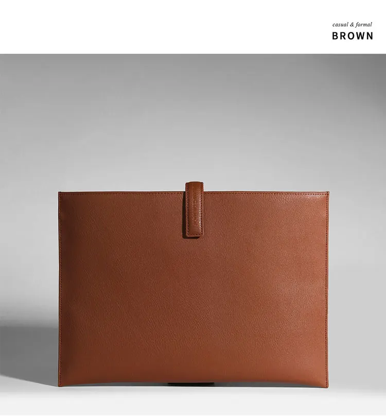 Первоклассная модная сумка менеджера А4 из натуральной кожи портфель padfolio бизнес