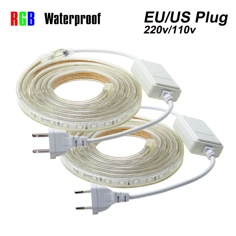 LED Strip Waterproof SMD 5050 AC220V 1M 2M 3M 5M 10M 15M 25M led stripe 5050 220V Light With EU Power Plug Christmas LED Strip цена LED Strip Waterproof SMD 5050 AC220V 1M 2M 3M 5M 10M 15M 25M led stripe 5050 220V Light With EU Power Plug Christmas LED Strip цены онлайн