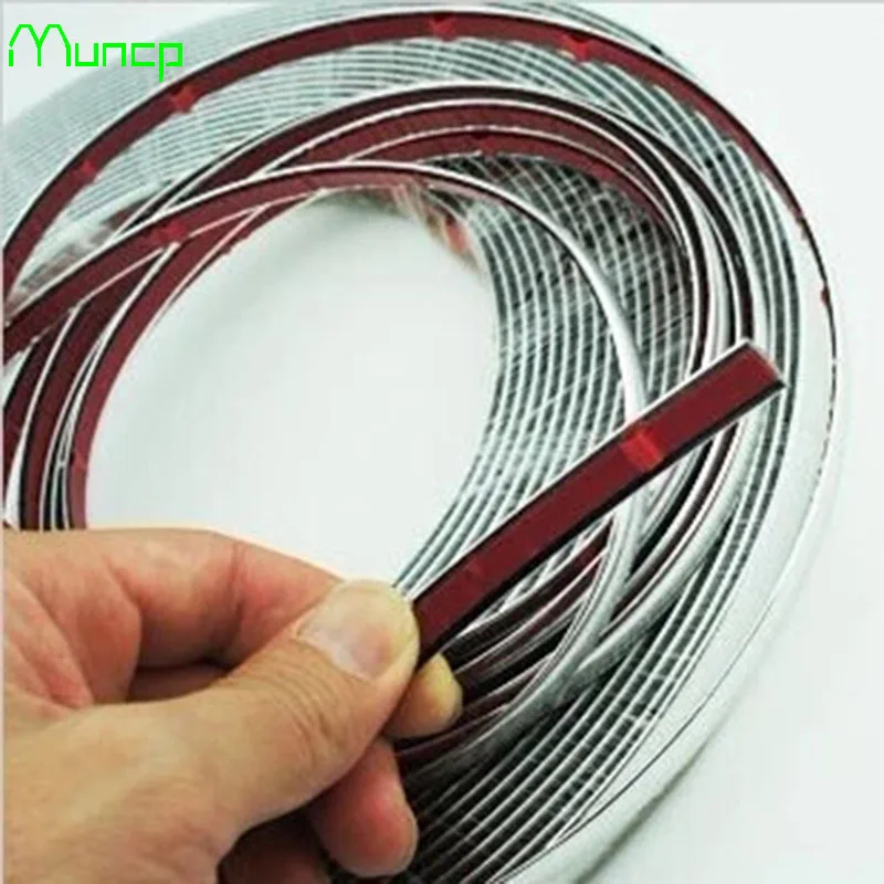 

Muncp 10mm x15m Chrome Trim Styling Car Molding Exterior Interior Decoration Trim Strip For Suzuki SX4 SWIFT Alto Liane Grand
