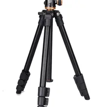 QZSD-Q160S легкий штатив камеры с многофункциональной шаровой головкой для Canon Nikon для видеокамеры Sony SLR DSLR портативная компактная тренога