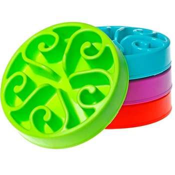 

Flower Labyrinth Design Pet Dog Preventing Choking Dog Feeder Slow Eating Pet Bowl Prevent Gluttony Obesity Dog Bowls Anti Choke