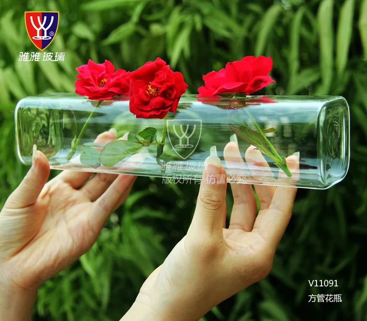 

O.RoseLif Gigi Gift Hydroponic Glass Vase Flower Arranging Device Home Decoration Floral Wedding Decoration Table Decorations