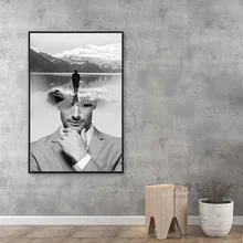Брюс Ли Боевой Дух Старинные Плакаты и Отпечатки Scroll Painting Холст Wall Art Pictures Рамка Лучший!
