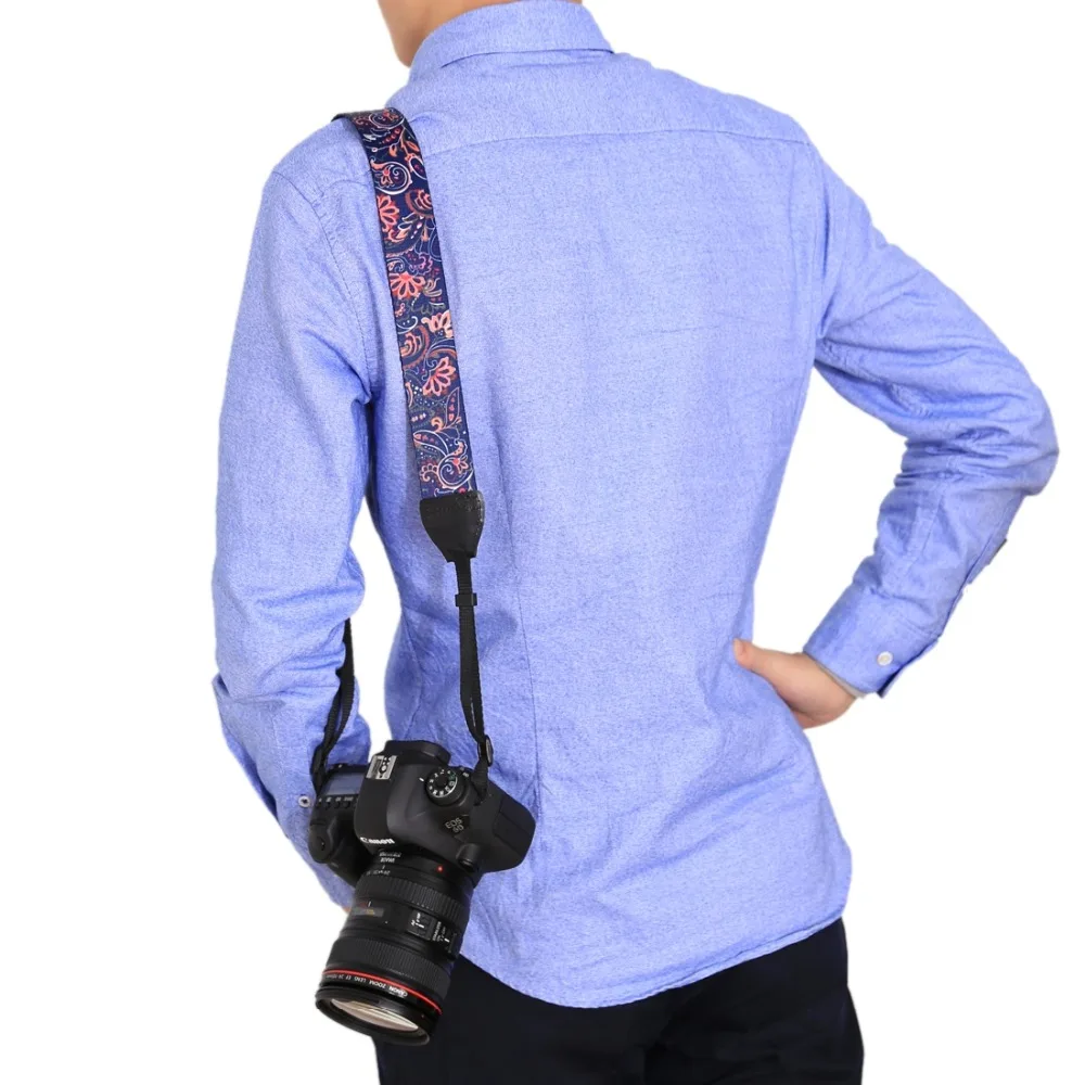 PULUZ Dslr Strap Retro Etnische Stijl multi-color Schouder Draagriem Camera Riem Riem Voor Nikon/Canon/ sony/Panasonic SLR/DSLR