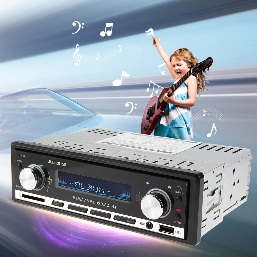 Prix pour Voiture Lecteur MP3 Voiture Audio Stéréo Au tableau de bord FM Entrée Aux Récepteur SD USB MP3 MMC WMA 12 V Bluetooth V2.0 JSD-20158 Voiture Radio lecteur Prix pour Voiture Lecteur MP3 Voiture Audio Stéréo Au tableau de bord FM Entrée Aux Récepteur SD USB MP3 MMC WMA 12 V Bluetooth V2.0 JSD-20158 Voiture Radio lecteur