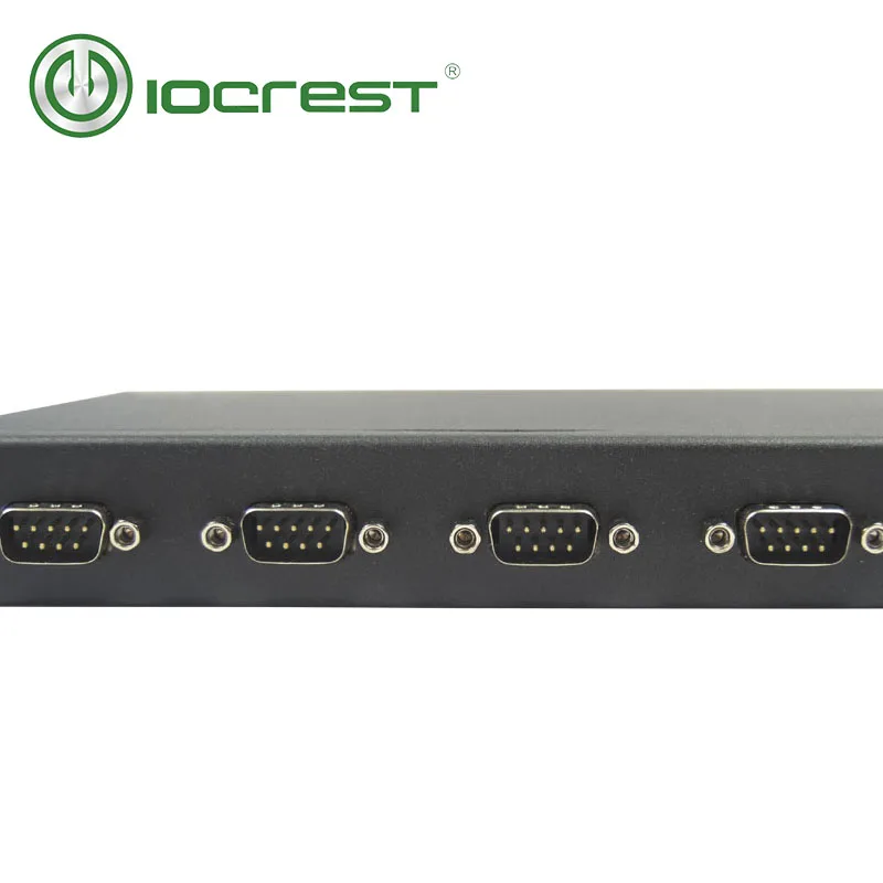  IOCREST USB 2.0 zu 4 ports serielle rs422 rs485 DB-9 konverter adapter Multiplier USB ZU RS485 Hub 