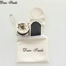 Компании промо-подарок ваш логотип плоские туфли складные балетки туфли с сумкой