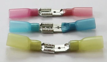 

freeshipping Electrical Waterproof Seal Heat Shrink Terminals 22-10AWG(0.5-6.0mm Square) MDD1.25 2 5.5-250 FDD1.25 2 5.5-250