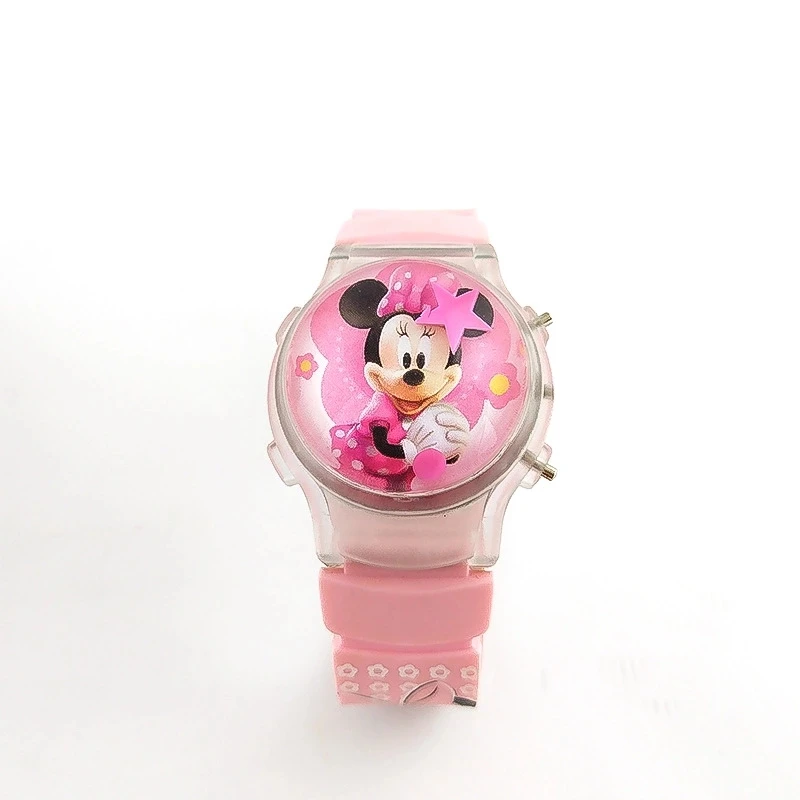Мини мультфильм мини мышь силиконовый желе водяной шар Модные индивидуальные детские часы