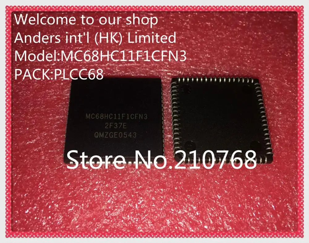 

10pcs/lot MC68HC11F1CFN3 MC68HC11F1CFNE3 MC68HC11F1CFN MC68HC11F1 PLCC84