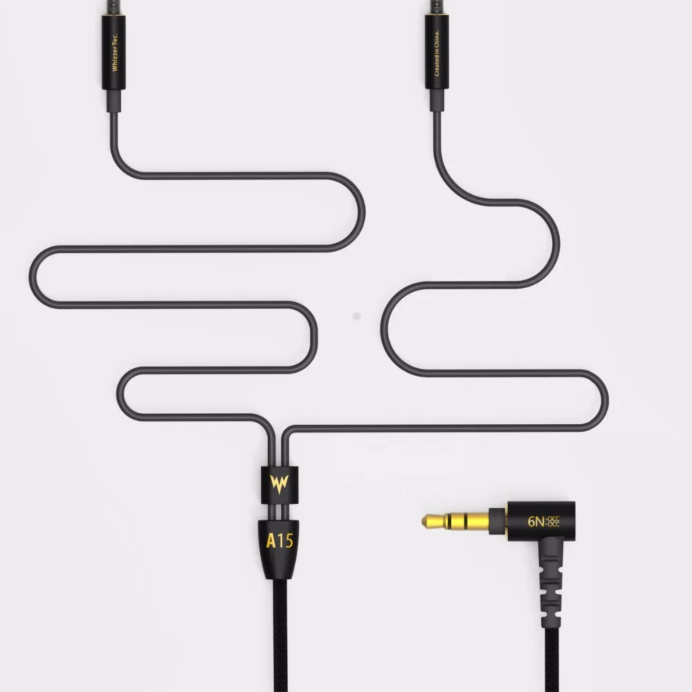 New Whizzer Haydn A15 Pro In-ear Monitor Dynamic Earphone HIFI Metal Earphone Headset Balanced Sound With MMCX Dedicated Cable