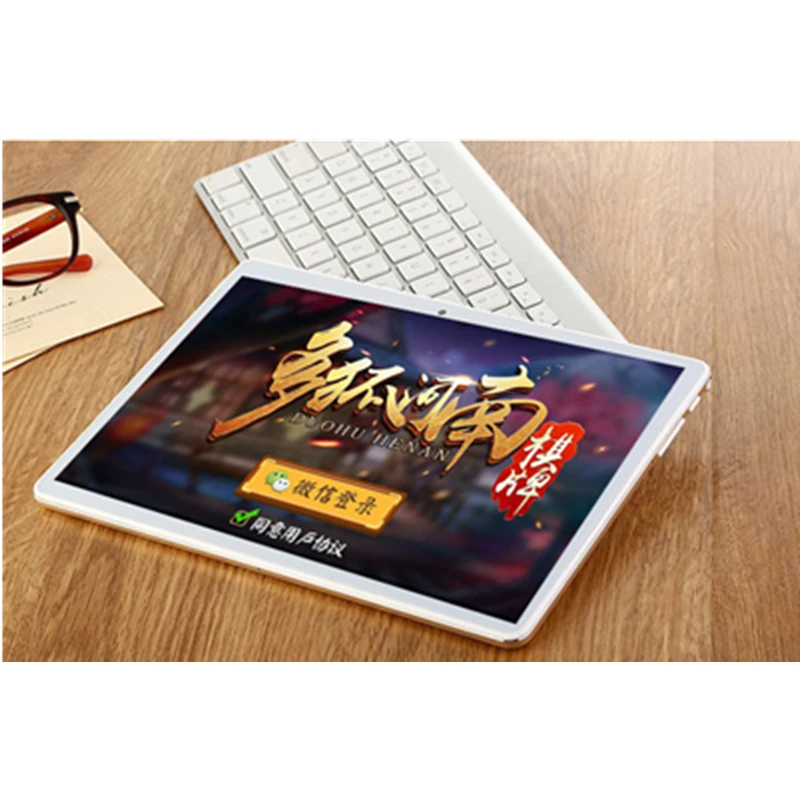 Tablet Android 6.0 10.1 inch 4G+64G Eight core Tablet PC 3G Phone Call 2160*1600 IPS 2.5D screen Dual SIM Card WIFI  10.1 Tablet