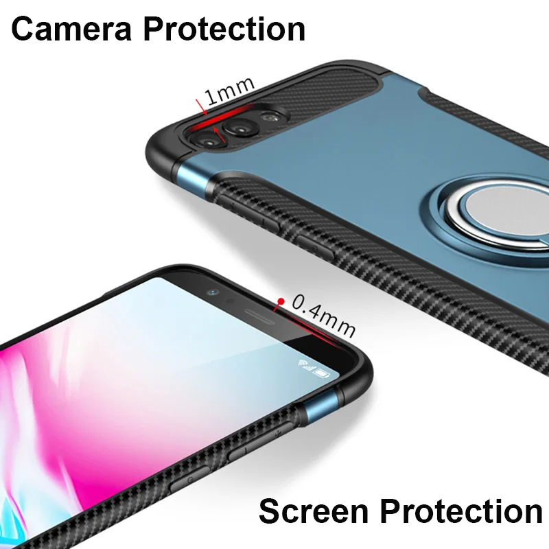 Противоударный магнитный автомобильный держатель чехол для Xiaomi 8 SE Mix2 Max3 5X 6X F1 A1 A2