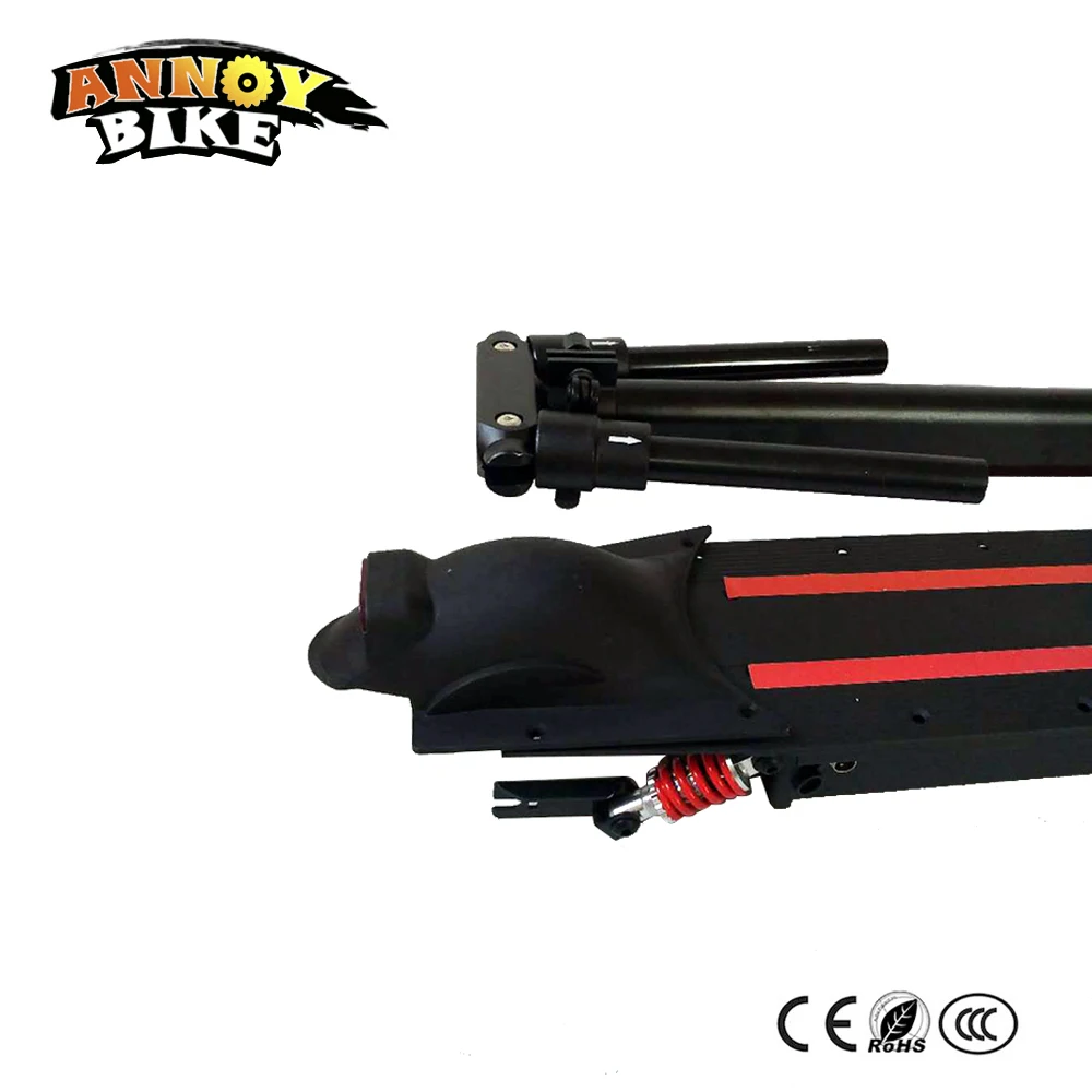 Best ANNOYBIKE 8 inch 10 inch Double Shock Absorber Kit E-Scooter Kit Electric Motorcycle Parts Bicicleta Electrica Accessories 19