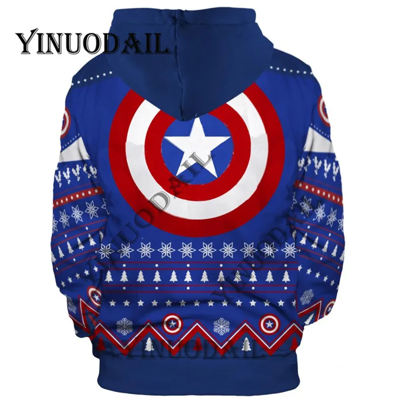 Fans Made Spiderman Chrismas Cosplay Captain America 3D Printed Hoodies for Men Sweatshirt for Marvel Deadpool Movie Fans Fans Made Spiderman Chrismas Cosplay Captain America 3D Printed Hoodies for Men Sweatshirt for Marvel Deadpool Movie Fans