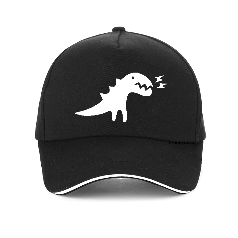 

Cartoon Little monster print Baseball caps fashion Unisex dinosaur adjustable hat 100%Cotton dad cap snapback hats bone