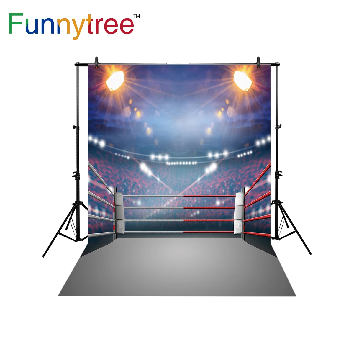Funnytree backdrop for photographic studio boxing stadium
