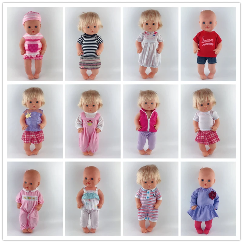 15 стилей, Одежда для кукол, подходит для 42 см, Nenuco, кукла Nenuco su Hermanita, аксессуары для кукол