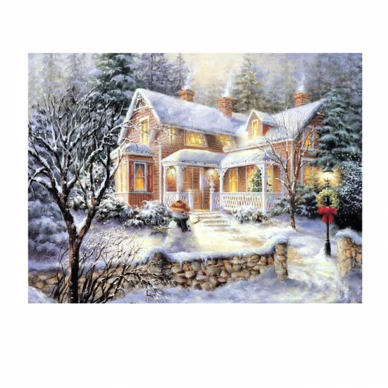  5D Embroidery Paintings Rhinestone Pasted DIY Diamond painting Cross Stitch 4