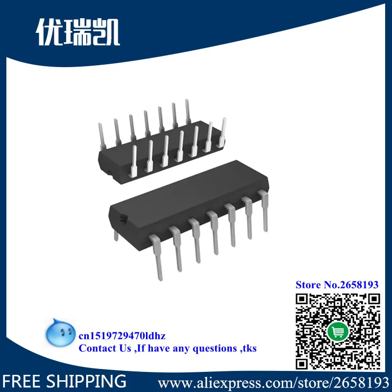 Бесплатная доставка LM2901N LM2902N LM324AN KA556 DIP14 | Электроника