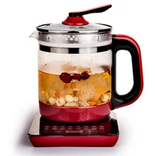 Полный автоматический здоровья горшок Многофункциональный утолщенные стекла Птичье цветок