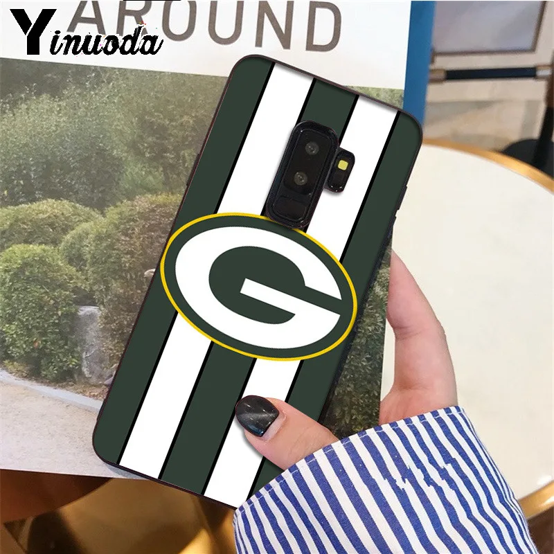 Yinuoda Green Bay Packers ТПУ Мягкая телефон аксессуары чехол для телефона для samsung S9 S9 плюс S5 S6 S6edge S6plus S7 S7edge S8 S8plus - Цвет: A3