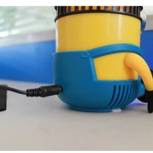 Маленький желтый человечек USB автомобильный домашний очиститель воздуха автомобильный очиститель воздуха обеззараживание