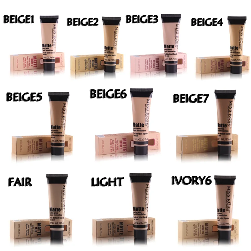 Miss Rose Bronzer основа для макияжа Жидкий Крем консилер косметический инструмент