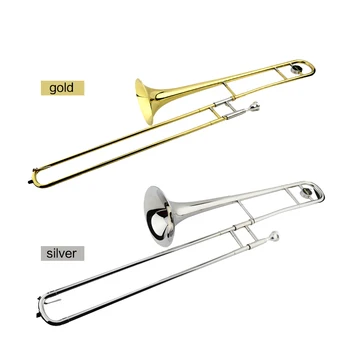 

Trumpet B Flat Bugle Cavalry Trumpet Environmentally Friendly Plastic with Mouthpiece for Band School Student JBSL-700