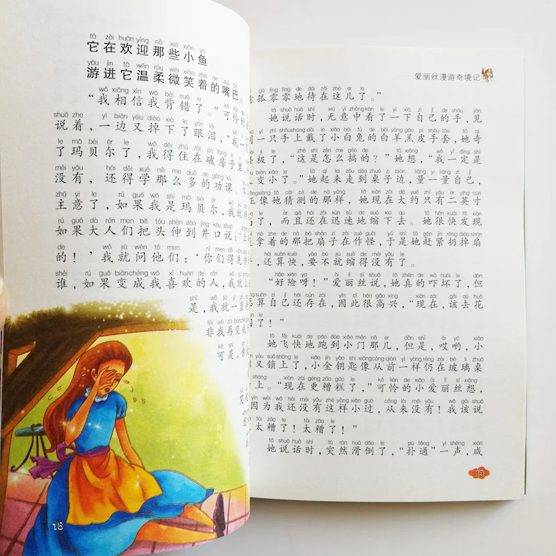 Книги для чтения Алиса в стране чудес учеников начальной школы упрощенные