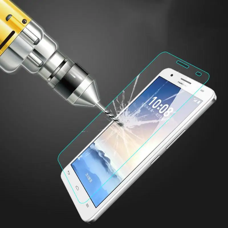 0.26mm Full Screen Protection Tempered Glass Film For Huawei Honor 7 6 6 plus Screen Protector On Huawei Honor 5x 4x 4c 3c 9H