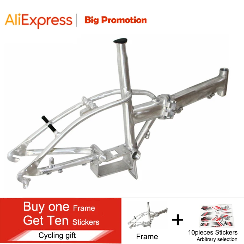 Clearance 20 inch Aluminum Alloy Foldable Electric Bike Frame/ Bicycle Frame Various Color Selection 1