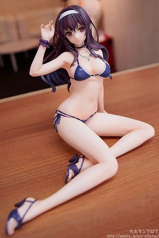 Японское аниме Saenai Heroine No Sodatekata Megumi Katou сидячий купальник бикини сексуальные экшн