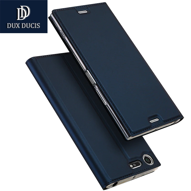 DUX DUICS for Sony Xperia XZ Premium case flip PU leather soft silicon back for Sony