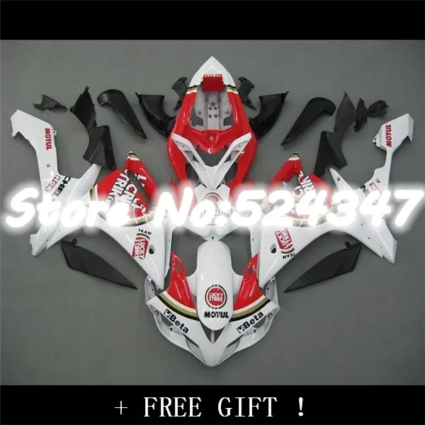 Красно черный обтекатель yzf 2007 2008 Φ YZFR1 07 08 YZF1000 YZF 1000 R1 для Yamaha Nn|Накладки и