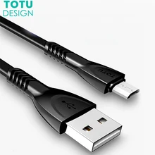 Micro USB кабель для samsung TOTU Быстрая зарядка кабель для передачи данных Microusb кабель для зарядного устройства для huawei Xiaomi Android кабели для мобильных телефонов