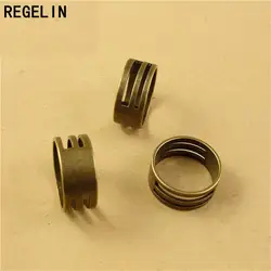 REGELIN 10 шт./лот Insize 17 мм античный бронзовые кольца для женщин/для мужчин руководство украшения для пальцев выводы