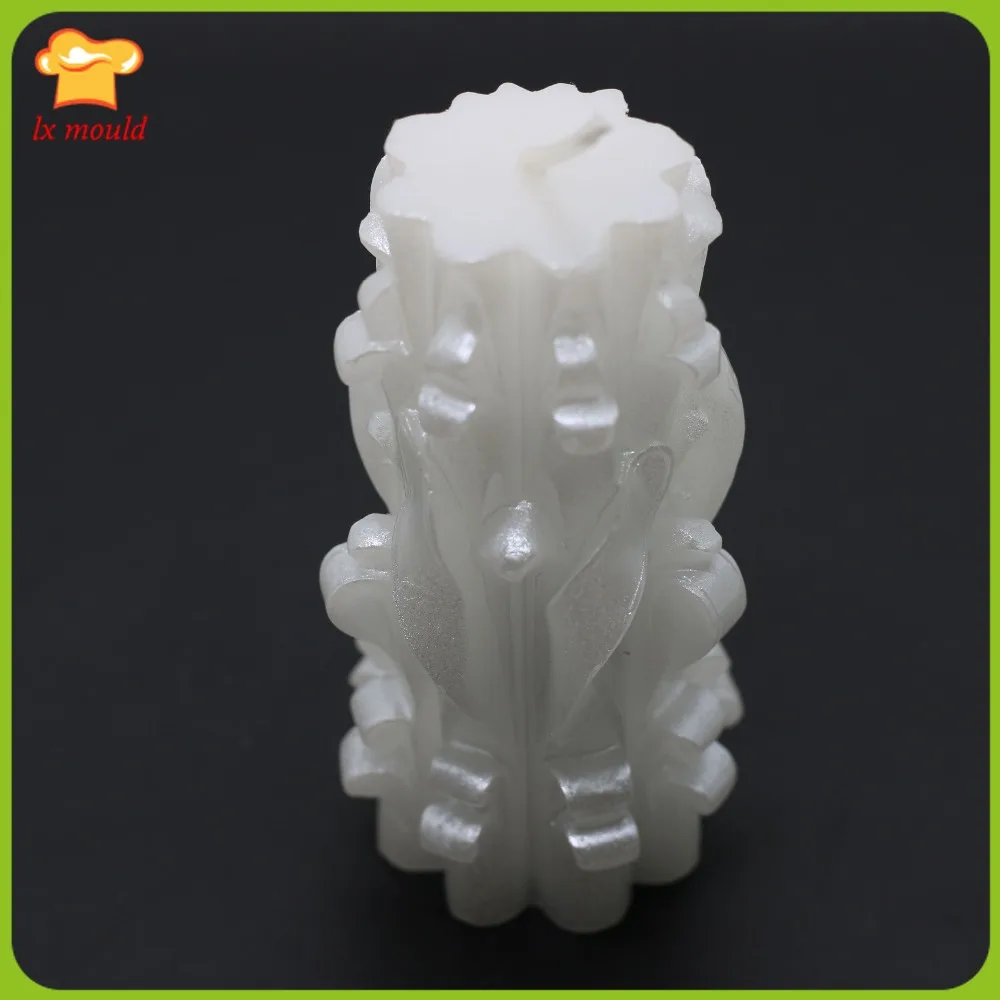 Elegant candle the bride and groom silicone mold candle tool Wedding