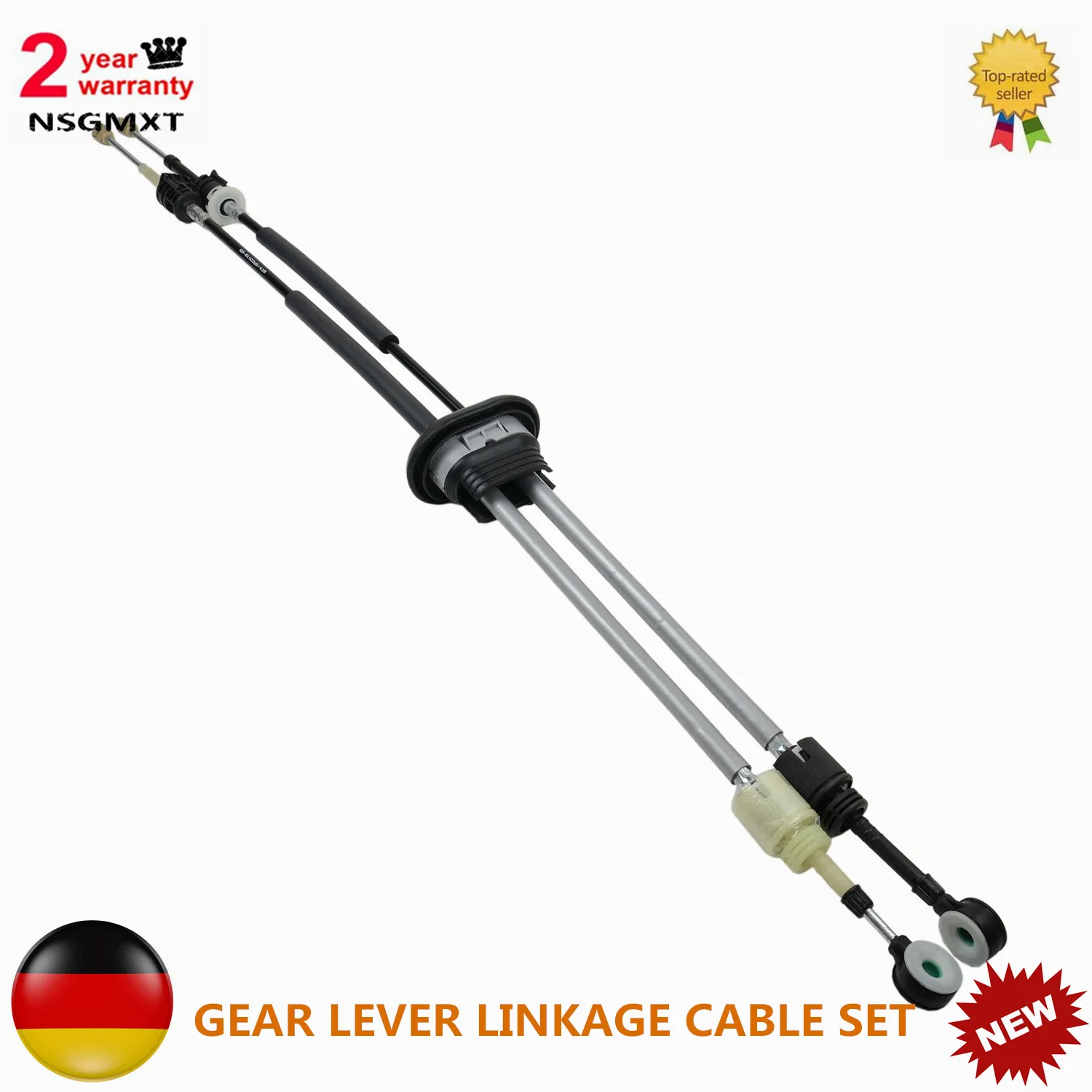 

AP02 GEAR LEVER LINKAGE CABLE SET FOR FIAT SCUDO PEUGEOT EXPERT 807 CITROEN 2444.GR 1400284780 1400284880 1401176680